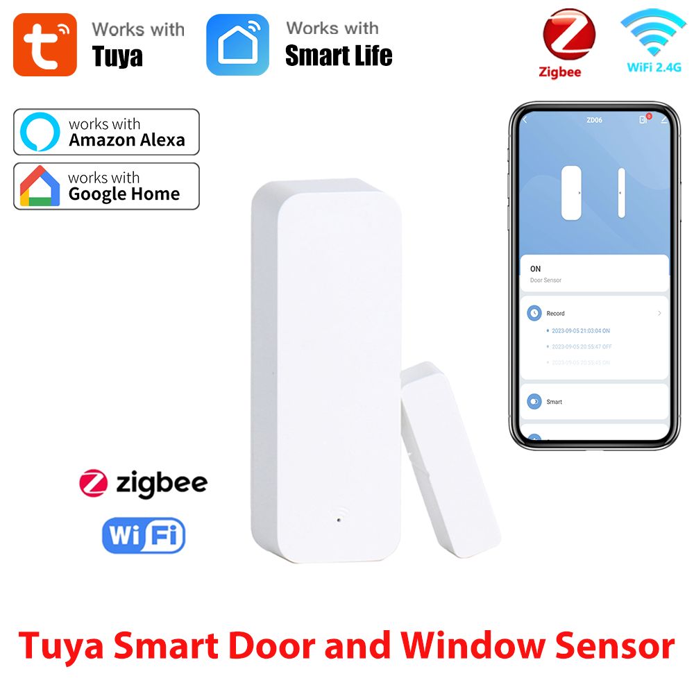 Tuya Smart WiFi/Zigbee Door Wi - Smart Home Automation Kit 评论和价格