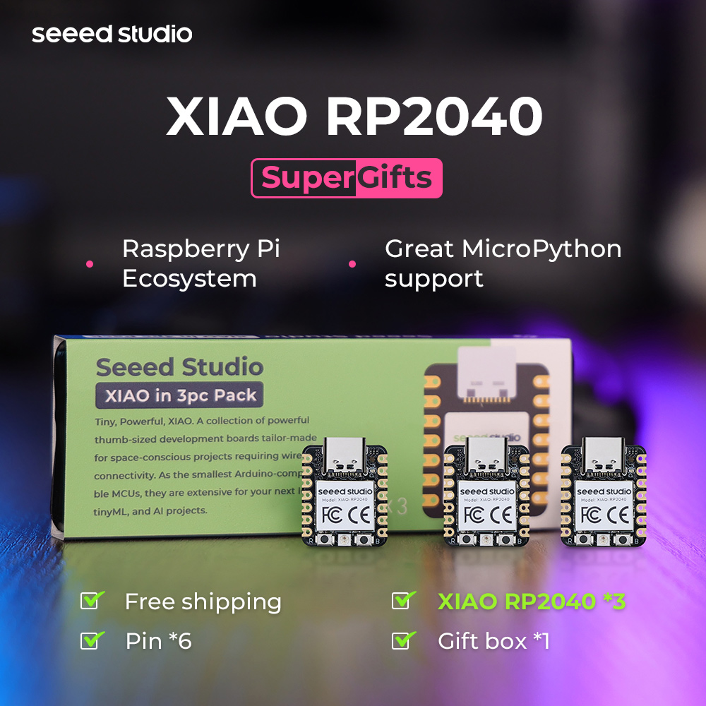 RP2040 -Seeed Studio XIAO RP20 - Microcontroller Kit 评论和价格