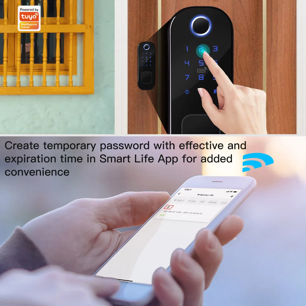 MOES WiFi Tuya Smart Lock Door - Smart Door Lock Wifi 评论和价格
