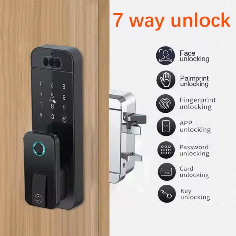 TYSH Matter Tuya Smart Rim Loc - Smart Door Lock Wifi 评论和价格