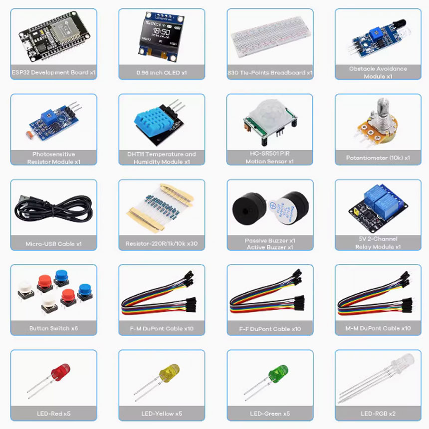 Creator Kit for  Projects Star - Esp32 Smart Home Kit 评论和价格