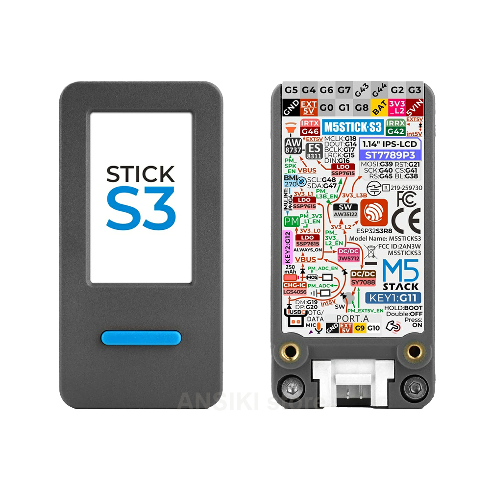 M5Stack M5StickS3 ESP32-S3 IoT - Electronics Project Kit 评论和价格