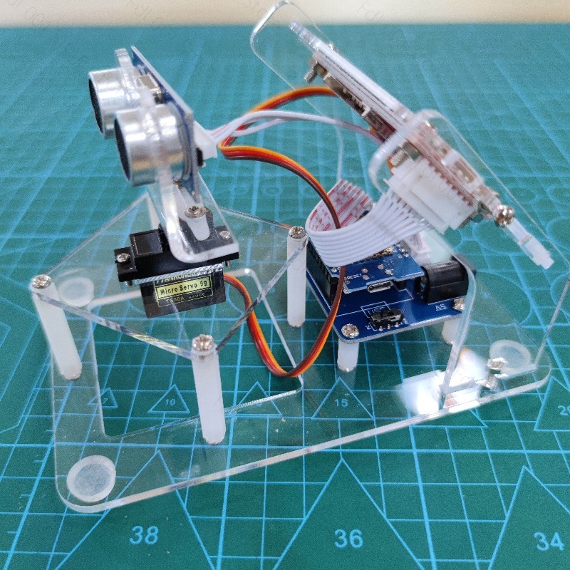 DIY Ultrasonic Radar Scanning  - Sensor Kit Arduino 评论和价格