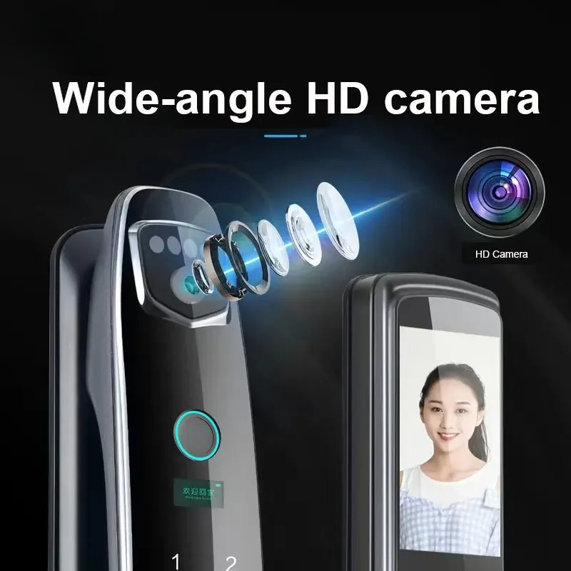 3D Face Recognition Smart Pass - Smart Door Lock Wifi 评论和价格