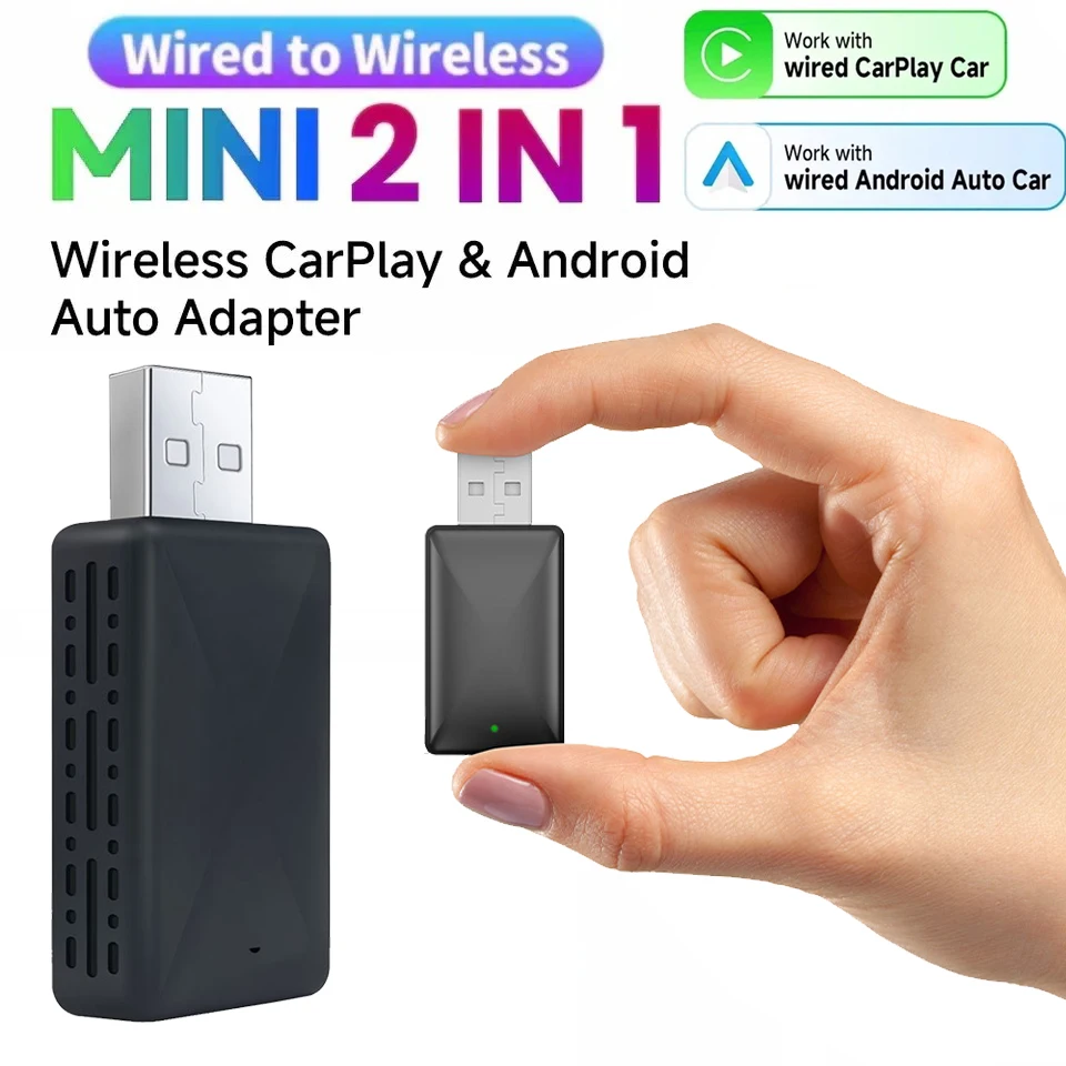ZHIYU 2 in 1 Wireless Carplay& - Wifi Smart Plug 评论和价格
