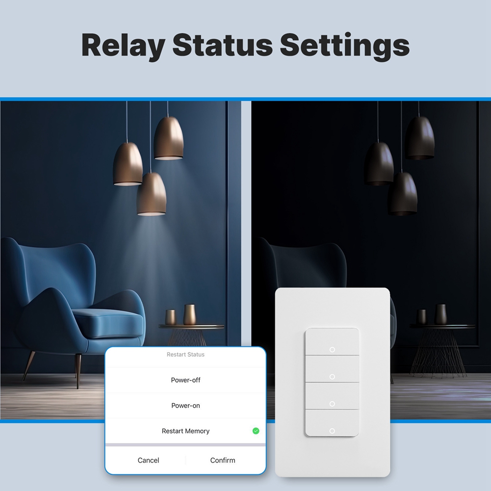 THIVN-Matter Wifi Smart Light  - Smart Light Switch Wifi 评论和价格