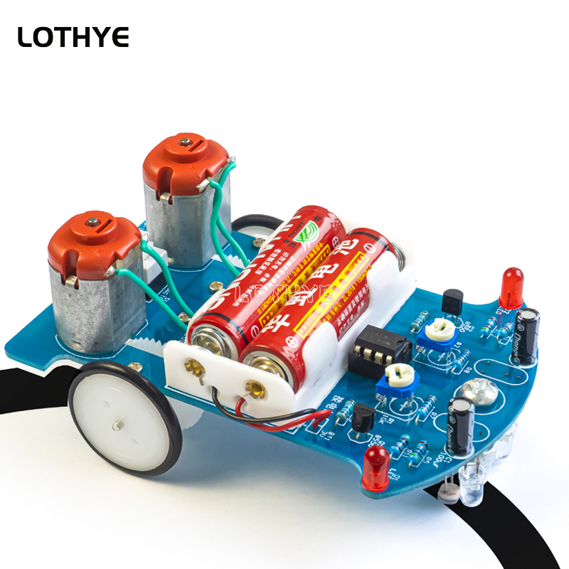 Intelligent Tracking Line Car  - Electronics Project Kit 评论和价格