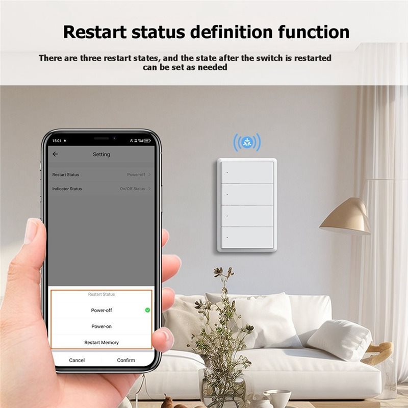 DTA4-Voice Control For Smart L - Smart Light Switch Wifi 评论和价格