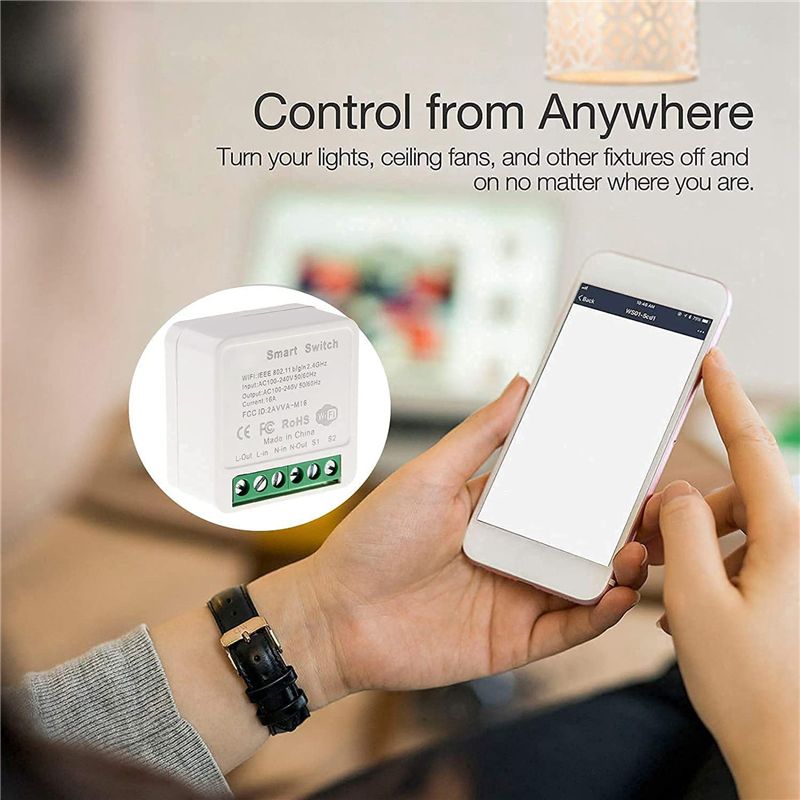 10X Mini Smart Wifi Relay Swit - Smart Light Switch Wifi 评论和价格