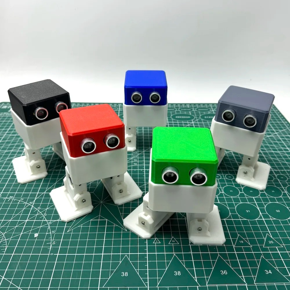 3D Printed Biped Walking Robot - Stem Robotics Kit 评论和价格