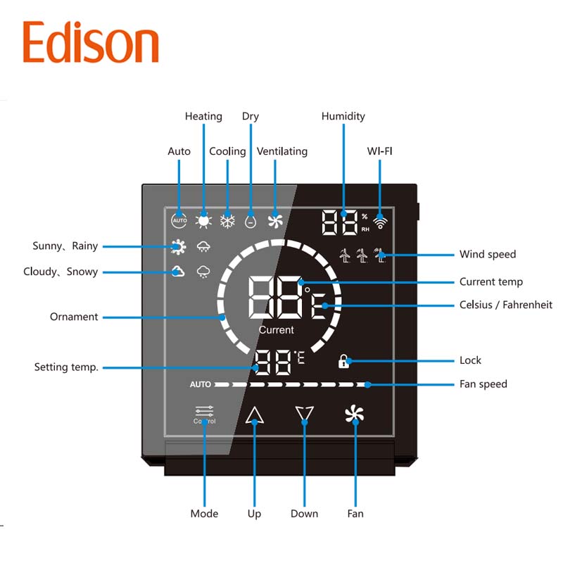 Flexible PVC Smart AC Controll - Wifi Thermostat 评论和价格